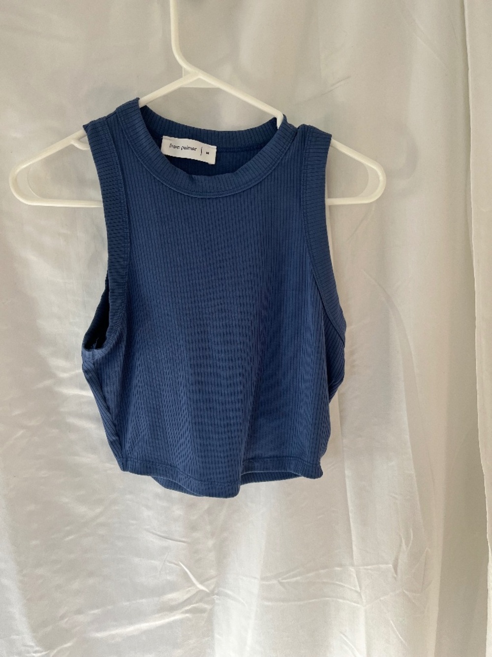 From Palmer cropped tank top